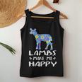 Cute Floral Baby Sheep Lamb Lover For & Girls Women Tank Top Unique Gifts