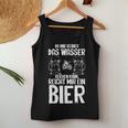 Da Mir Keiner Das Wasser Reichen Kann Beer Saying Tank Top Frauen Lustige Geschenke