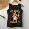 Dabbing Fox 1St Grade Graduation Nailed It Dab Dance Women Tank Top Unique Gifts