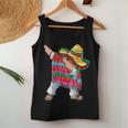 Dabbing Mexican Poncho Cinco De Mayo Dab Sombrero Women Tank Top Unique Gifts