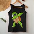 Dabbing Sea Turtle Animal Lover Save The Turtles Women Tank Top Personalized Gifts
