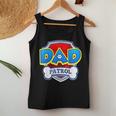 Dad Of The Birthday Boy Girl Dog Paw Family Matching Women Tank Top Unique Gifts