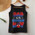 Dad And Mom Birthday Boy Spider Family Matching Women Tank Top Funny Gifts