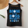 Dad And Mom Of The Boss Birthday Boy Baby Family Party Decor Women Tank Top Funny Gifts