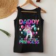 Daddy Of The Birthday Princess Girl Dabbing Unicorn Daddy Women Tank Top Personalized Gifts