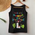 Daddy Ms Fiesta Three-Esta Girl 3Rd Birthday Mexican Party Women Tank Top Personalized Gifts