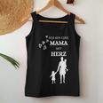 Damen Frau Ich Bin Eine Mama Mit Herz Mutter Muttertag Tank Top Frauen Lustige Geschenke