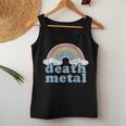 Death Metal Rainbow Retro Vintage Rock Music Metalhead Women Tank Top Unique Gifts
