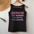 Denise The Woman The Myth Legend Name Personalized Women Women Tank Top Personalized Gifts