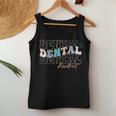 Dentist Groovy Dental Assistant For Dental Dentist Women Tank Top Unique Gifts