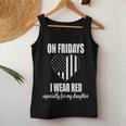 Deployed Daughter Red Friday Military Women Tank Top Unique Gifts