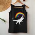 Dinosaur Rainbow T-Rex Dino Women Tank Top Unique Gifts