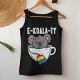 Ekoalaty Rainbow Tea Gay Pride Equality Lgbt Animal Women Tank Top Unique Gifts