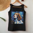 English Springer Spaniel Sternennacht Für Hundemama Papa Tank Top Frauen Lustige Geschenke