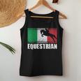 Equestrian Sport Italy Flag Italian Horse Rider Women Tank Top Unique Gifts