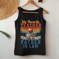 My Favorite Teacher Calls Me Father In Law Father's Day Women Tank Top Unique Gifts