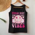 Field Day Vibes Fun Day Field Trip Groovy Teacher Student Women Tank Top Unique Gifts