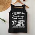 Fishing Fish Hunting Saying Sarcastic Fisherman Women Tank Top Unique Gifts