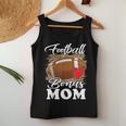 Football Bonus Mom Stepmom Stepmother Football Leopard Women Tank Top Unique Gifts