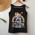 Free Little Sister Hugs Unicorn Lgbt Pride Rainbow Women Tank Top Unique Gifts