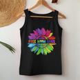 Free Mom Hugs Lgbt Pride Mom Daisy Rainbow Flower Mother Day Women Tank Top Unique Gifts
