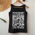 Boat Captain Boating Boat Captain Women Tank Top Funny Gifts