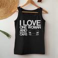 Car Guy I Love One Woman And Several Cars Women Tank Top Unique Gifts