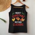 Chicken Merry Christmas Mother Clucker Merry Xmas Women Tank Top Unique Gifts
