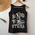 Cute Be Kind To Otters Positive Vintage Animal Women Tank Top Unique Gifts