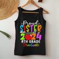 Proud Sister Of A Class Of 2024 8Th Grade Graduate Women Tank Top Funny Gifts