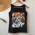 Graphic Rainbow Hotdog Ufos Cosmic Space Selfie Cat Women Tank Top Unique Gifts