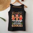Gingerbreads Hangin' With My Preschool Cookies Teacher Xmas Women Tank Top Unique Gifts