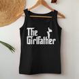 The Girl Father Dad Of Girls Best Father's Day Women Tank Top Funny Gifts