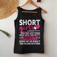 Short Girls God Only Lets Things Grow Short Cute Women Tank Top Unique Gifts