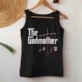 The Godmother Of New Baby Girl Pun Women Tank Top Funny Gifts