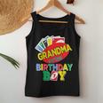 Grandma Of The Uno Birthday Boy Uno Birthday Boy Women Tank Top Unique Gifts