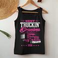 Grandmother Truck Driver Best Truckin' Grandma Ever Women Tank Top Unique Gifts