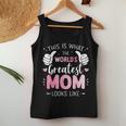 Greatest Mom Mother Looks For Christmas Birthday Women Tank Top Unique Gifts