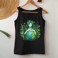 Green Mother Earth Day Gaia Save Our Planet Hippie Women Tank Top Funny Gifts