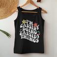 Groovy Im Cassidy Doing Cassidy Things Mother's Day Women Tank Top Unique Gifts