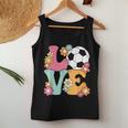 Groovy Soccer Love Cute Soccer Lover Ns Girls Women Tank Top Personalized Gifts