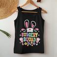 Groovy Surgery Squad Surgical Tech Nurse Bunny Ear Easter Women Tank Top Unique Gifts