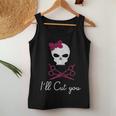 Hairdresser For I´Ll Cut You Skull Women Tank Top Unique Gifts