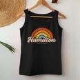 Hamilton Massachusetts Ma Vintage Rainbow Retro 70S Women Tank Top Unique Gifts