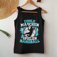 Handballer Handballer Cool Girls Play Handball Tank Top Frauen Lustige Geschenke