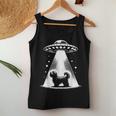 Havanesische Mama Papa Hund Lustiges Alien Ufo Tank Top Frauen Lustige Geschenke