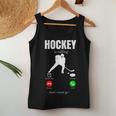 Ice Hockey Youth Puck Hockeyplayer Player Men Women Tank Top Unique Gifts
