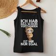 Ich Hab Das Schonerstanden Sloth Morgenmuffel Tank Top Frauen Lustige Geschenke