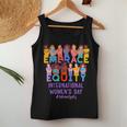 International Day Inspire Inclusion Embrace Equity Women Tank Top Funny Gifts