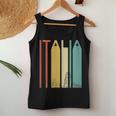 Italia Italiano Roma Retrointage Coliseo Arquitectura Cuello Camiseta sin mangas para mujer Regalos divertidos